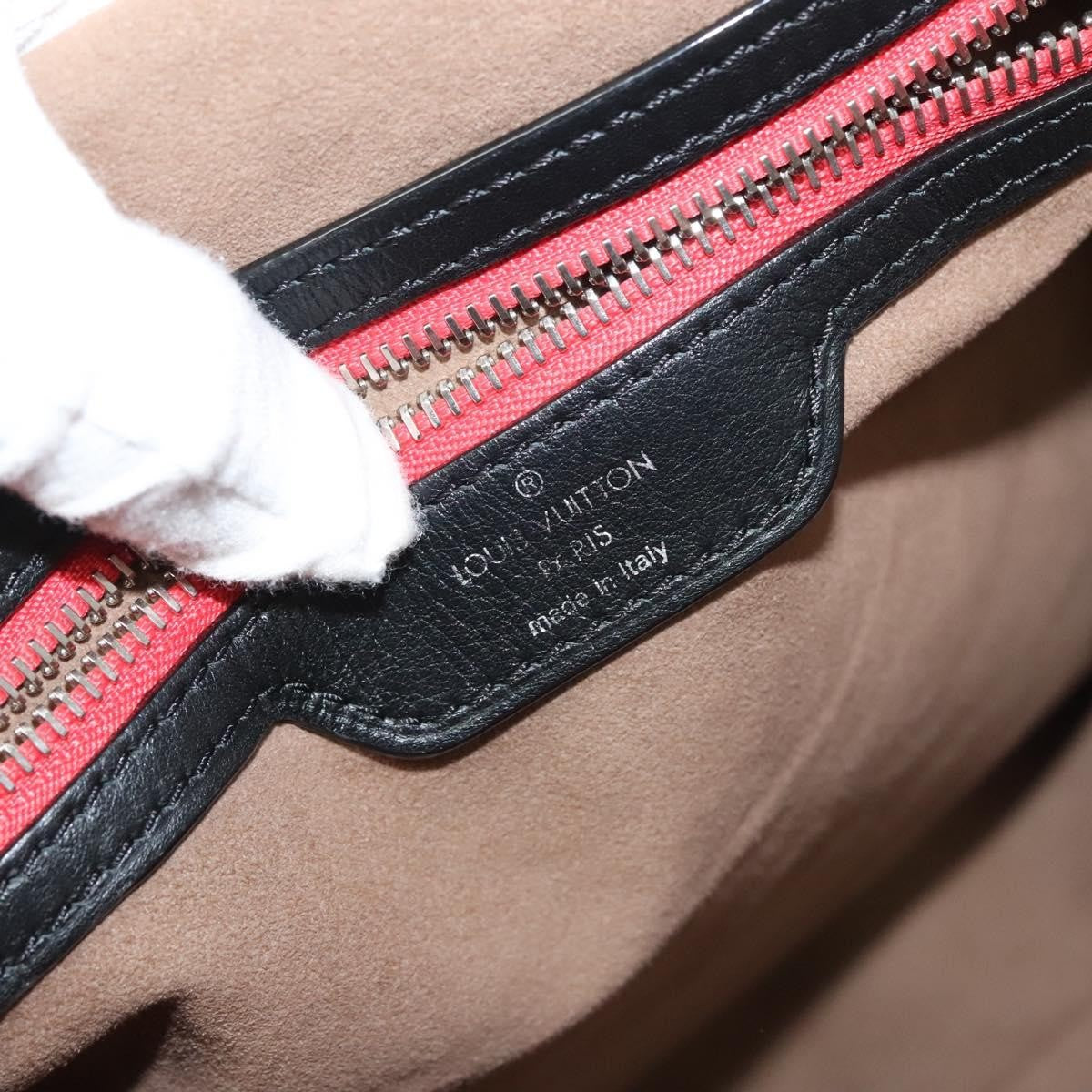 Louis Vuitton Antheia Hobo Leather, ORANGE, LEATHER, Shoulder bag