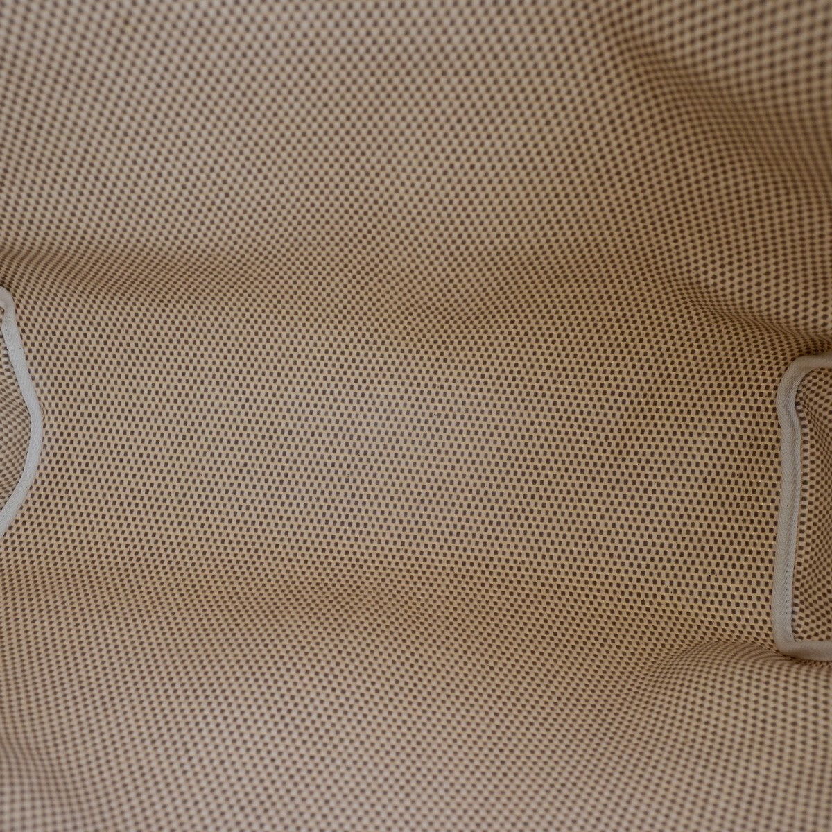 Hermes Herbag Zip Leather and Toile, BROWN, CANVAS, Travel bag