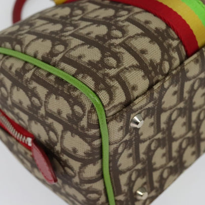 Christian Dior Vintage Rasta Boston Bag Diorissimo Canvas, BEIGE, CANVAS, Travel bag