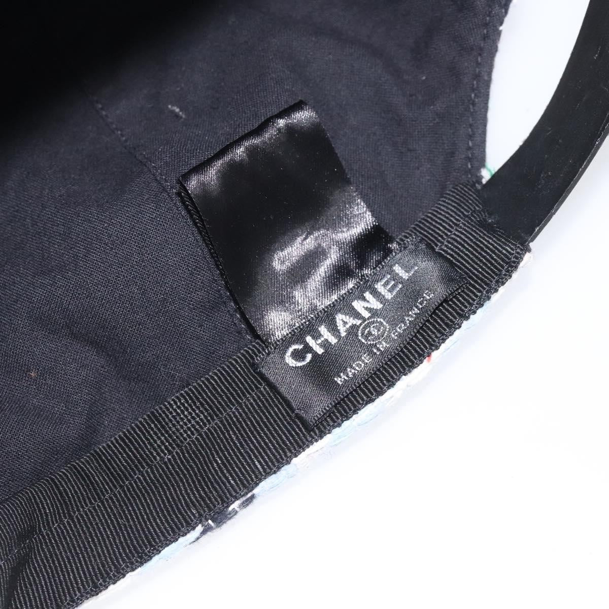 Chanel Airlines Baseball Cap Cotton, MULTICOLOUR, COTTON, Head accessory