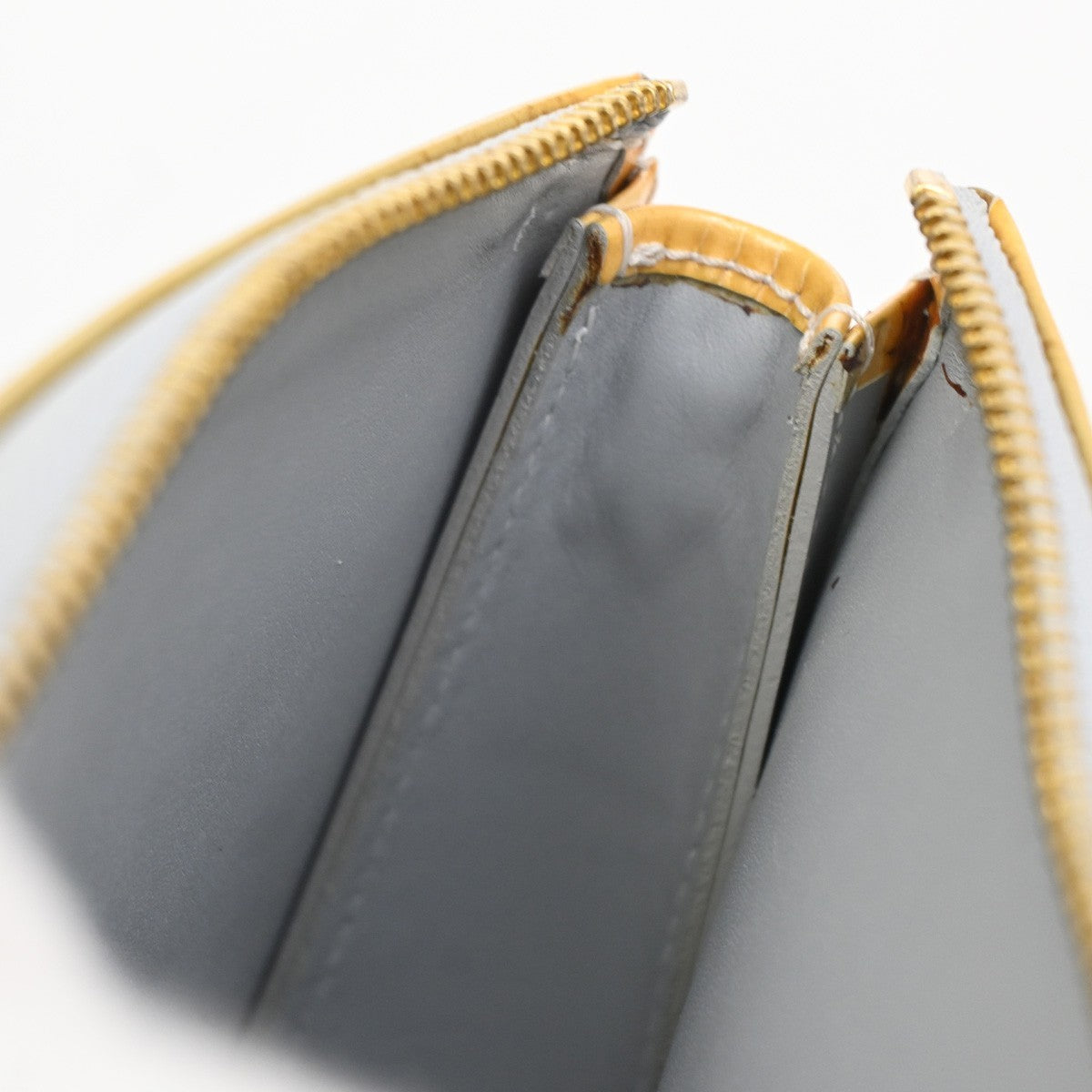 Louis Vuitton Lexington Pochette Monogram Vernis, YELLOW, PATENT_LEATHER, Clutche & pouche