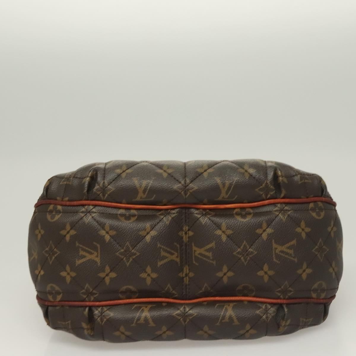 Louis Vuitton City Handbag Monogram Etoile, BROWN, CANVAS, Shoulder bag