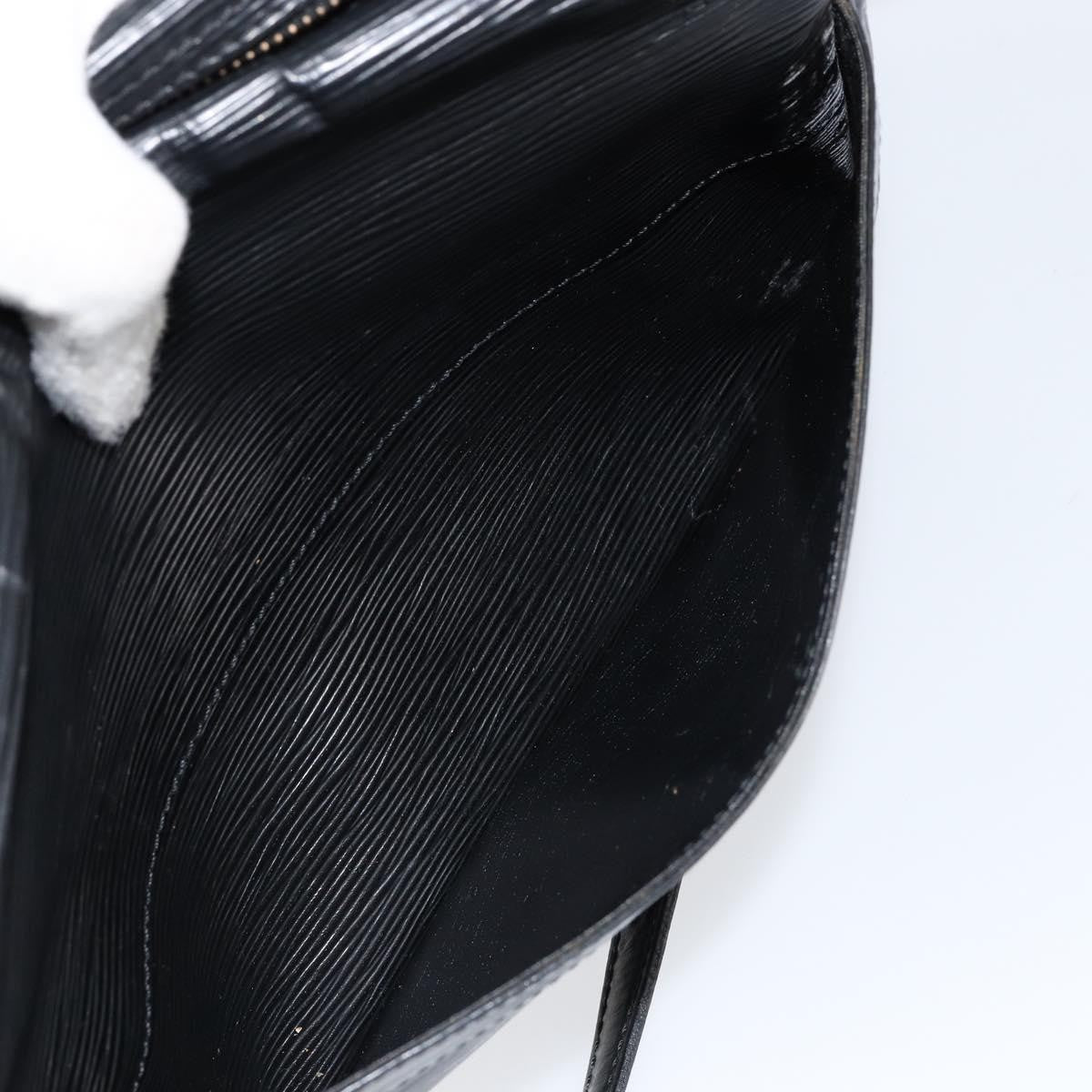 Louis Vuitton Trocadero Handbag Epi Leather, BLACK, LEATHER, Shoulder bag