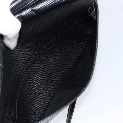 Louis Vuitton Trocadero Handbag Epi Leather, BLACK, LEATHER, Shoulder bag