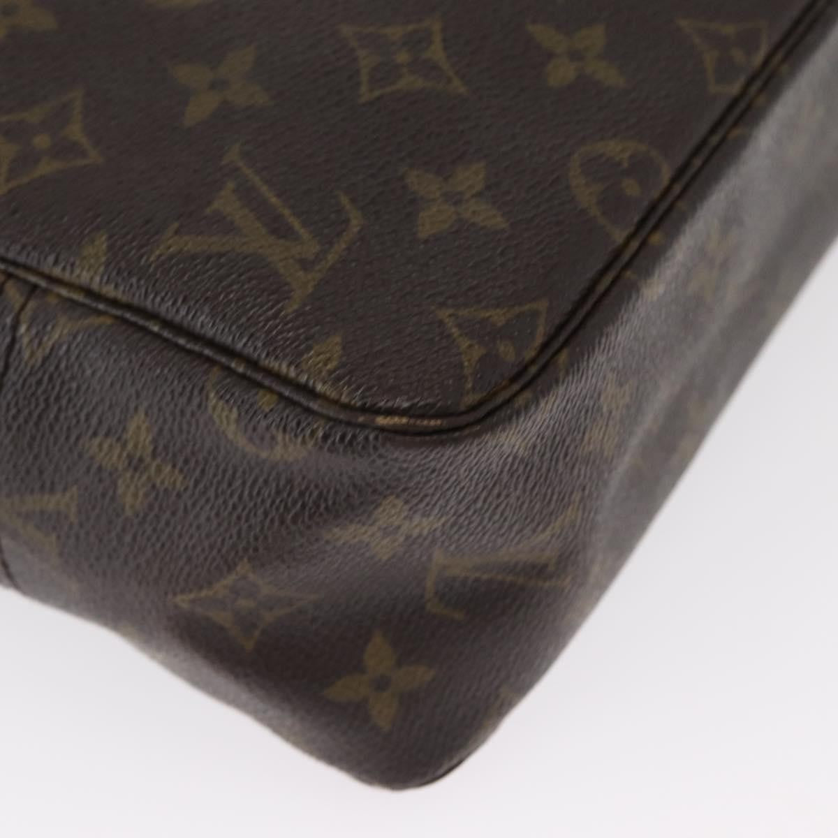 Louis Vuitton Trousse Toilette Monogram Canvas, BROWN, CANVAS, Clutche & pouche
