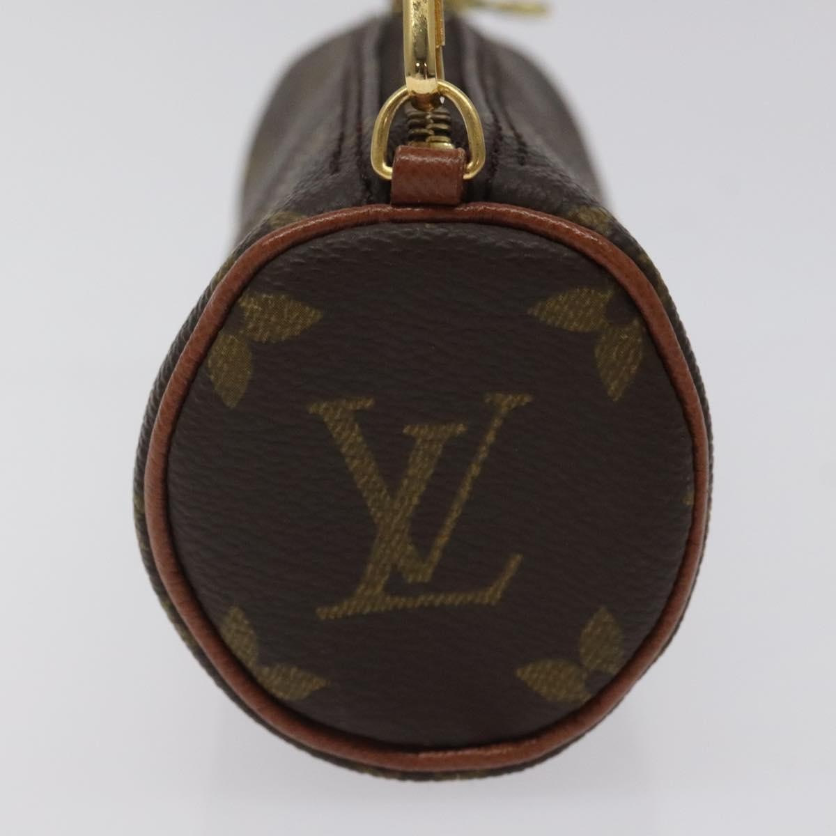 Louis Vuitton Papillon Pochette Monogram Canvas, BROWN, CANVAS, Handbag