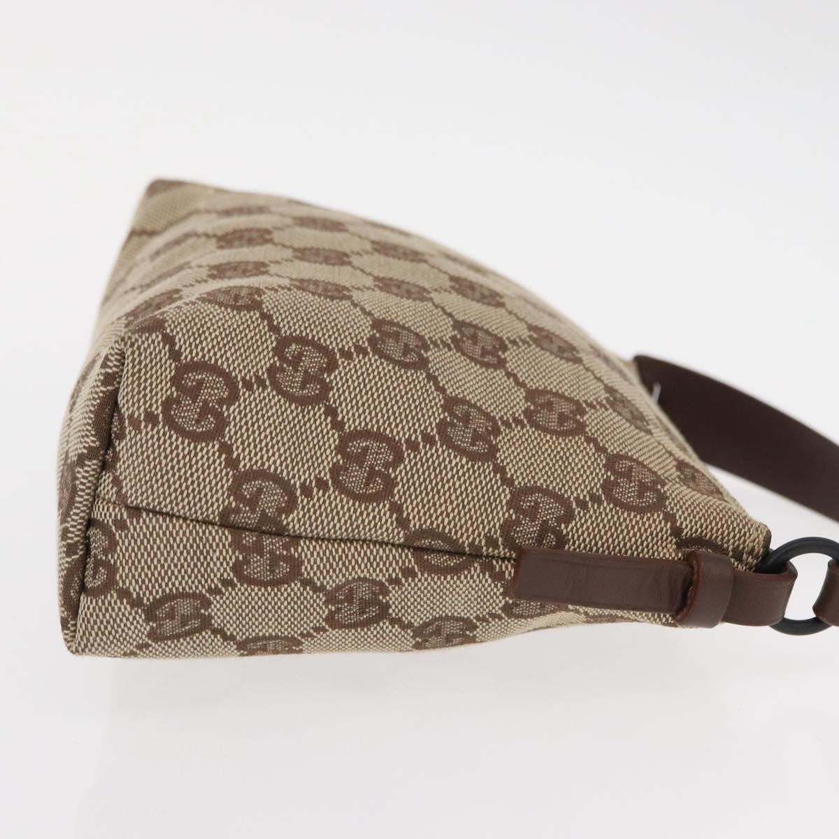 Gucci Abbey Canvas Leather, BEIGE, CANVAS, Shoulder bag