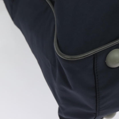 Prada Travel Boston Bag Nylon, NAVY, NYLON, Travel bag