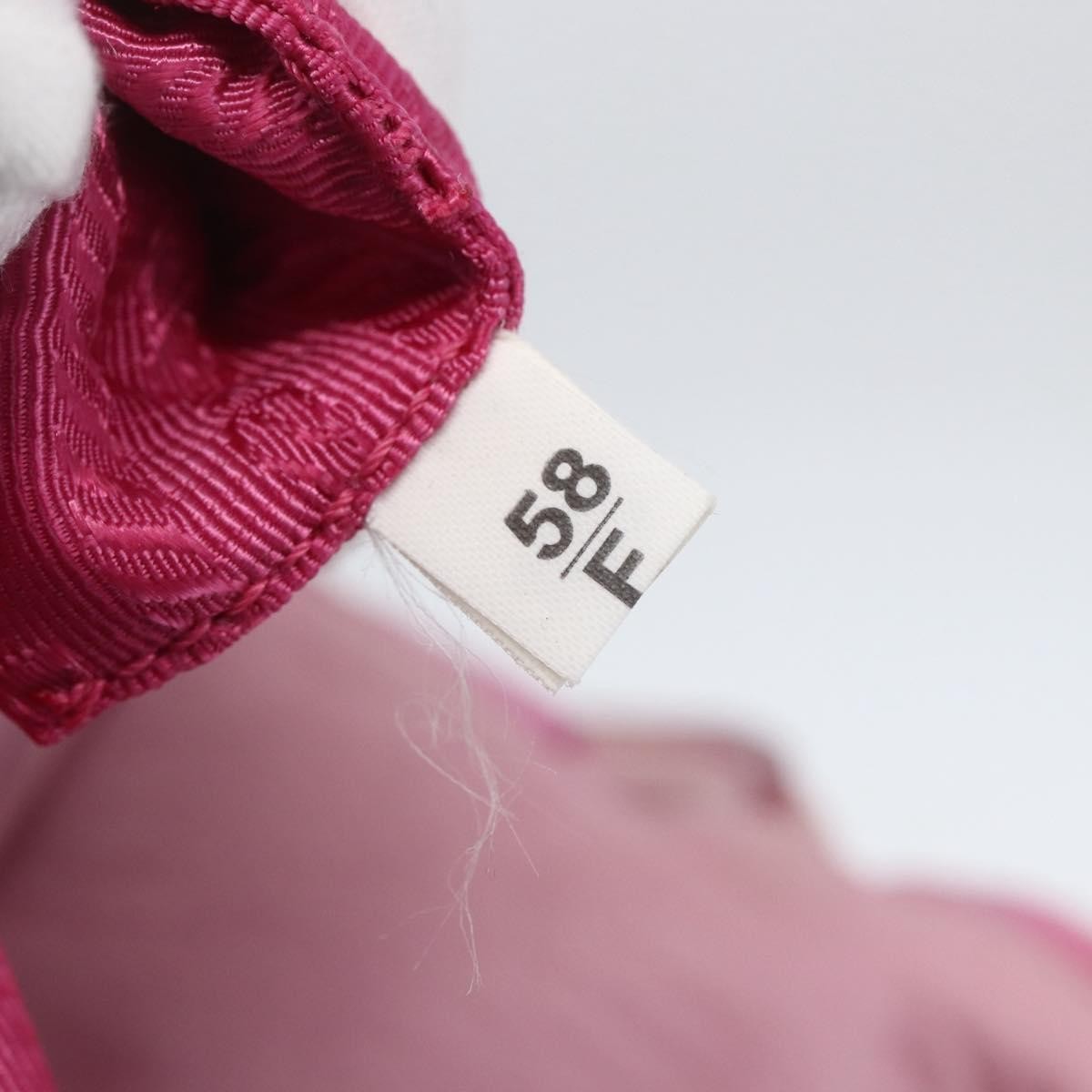 Prada Bow Tote Tessuto with Leather, PINK, NYLON, Tote bag