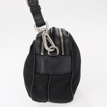 Prada Vintage Shoulder Bag Tessuto, BLACK, NYLON, Shoulder bag