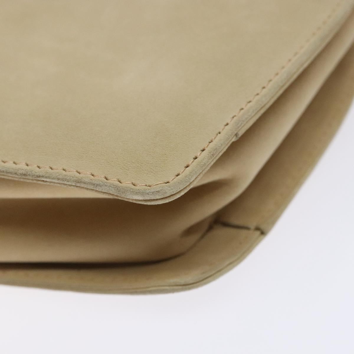 Salvatore Ferragamo Vintage Handbag Suede, BEIGE, SUEDE, Handbag