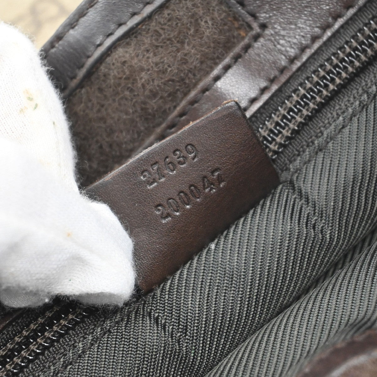 Gucci Front Pocket Messenger Canvas, BROWN, PVC, Shoulder bag