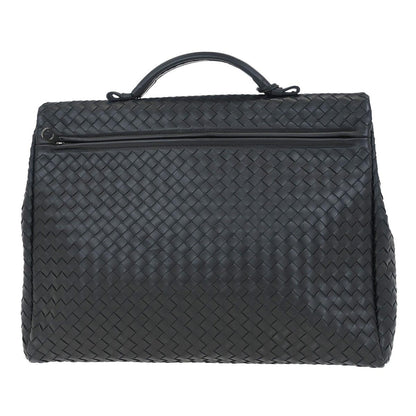 Bottega Veneta Envelope Briefcase Intrecciato Nappa, BLACK, LEATHER, Briefcase