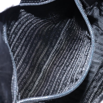 Prada Vintage Shoulder Bag Leather, BLACK, LEATHER, Shoulder bag