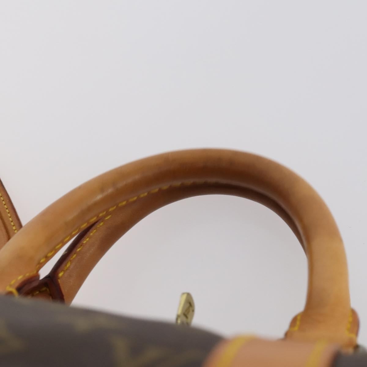 Louis Vuitton Keepall Bag Monogram Canvas, BROWN, CANVAS, Travel bag