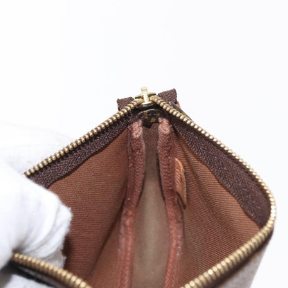 Louis Vuitton Mini pochette accessoires Canvas, BROWN, CANVAS, Clutche & pouche