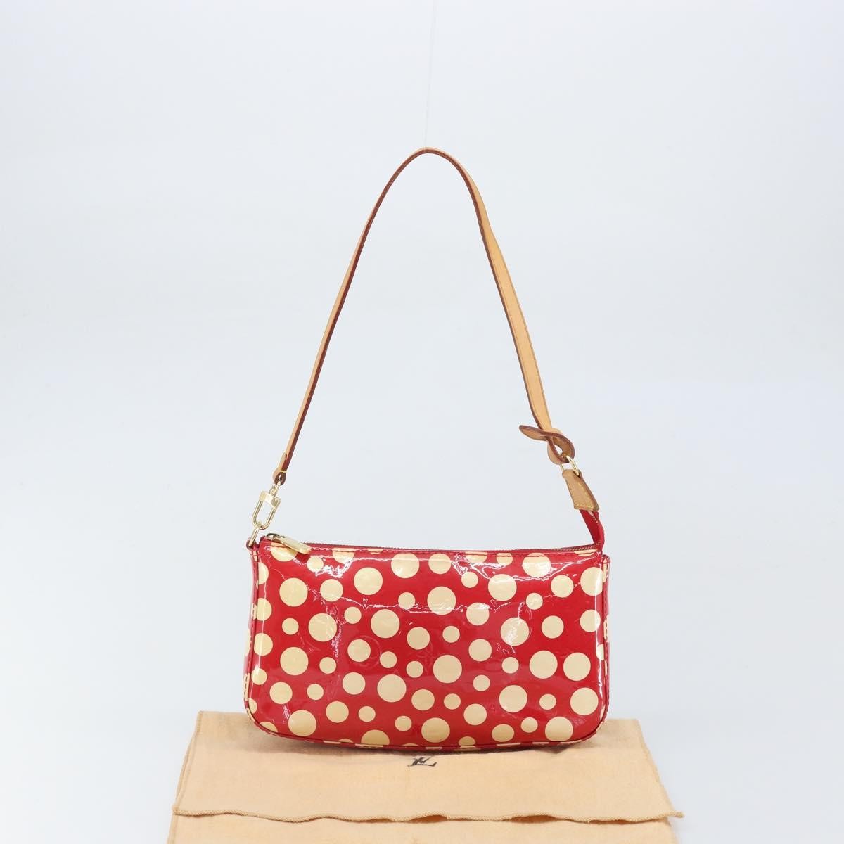Louis Vuitton Pochette Accessoires NM Kusama Infinity Dots Monogram Vernis, RED, PATENT_LEATHER, Clutche & pouche