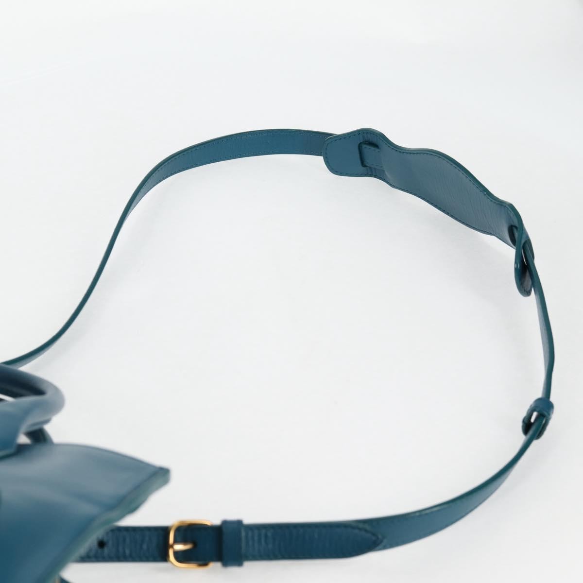 Balenciaga Padlock All Afternoon Tote Leather, BLUE, LEATHER, Handbag