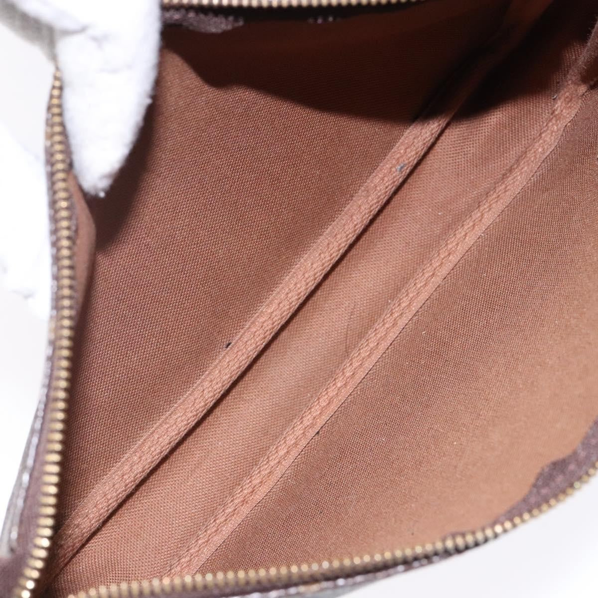 Louis Vuitton Pochette Accessoires Monogram Canvas, BROWN, CANVAS, Clutche & pouche