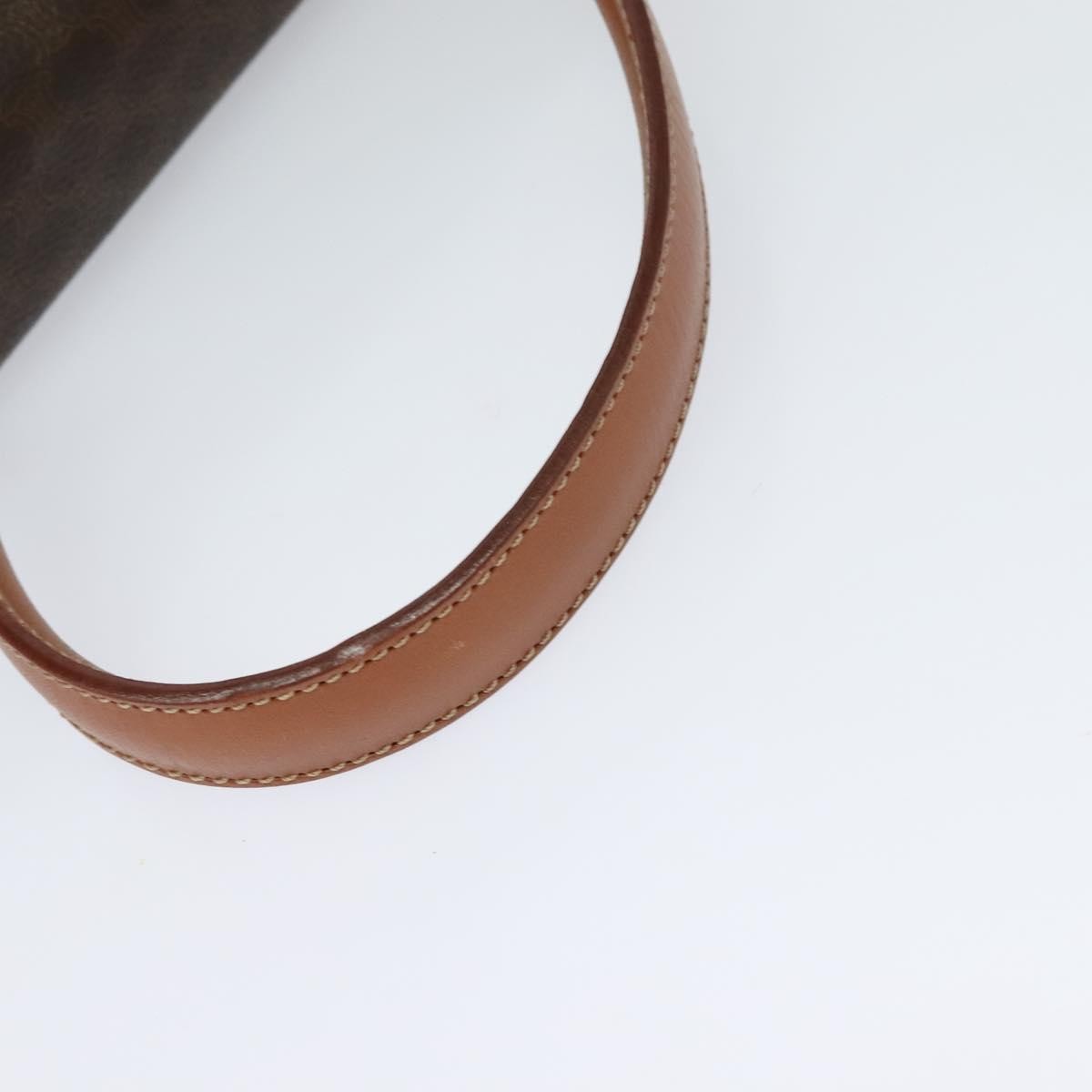 Celine Triomphe vintage handbag Macadam canvas, BROWN, CANVAS, Handbag