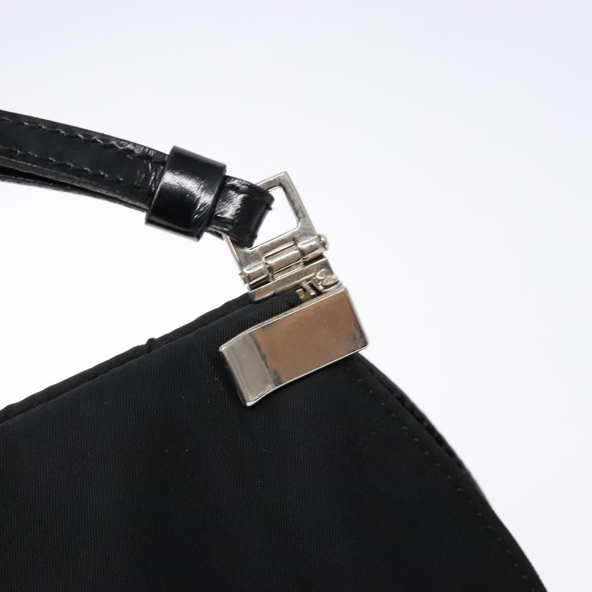 Prada Vintage Shoulder Bag Tessuto, BLACK, NYLON, Shoulder bag