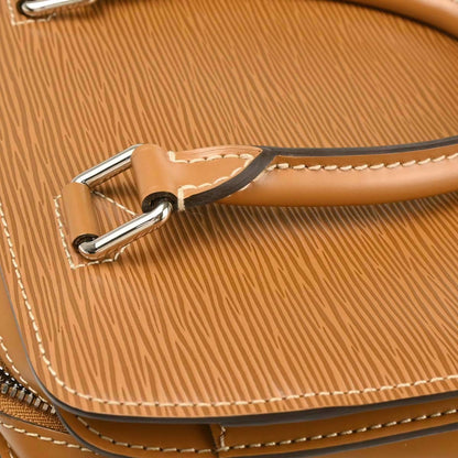 Louis Vuitton Pont Neuf Handbag Epi Leather, BROWN, LEATHER, Handbag