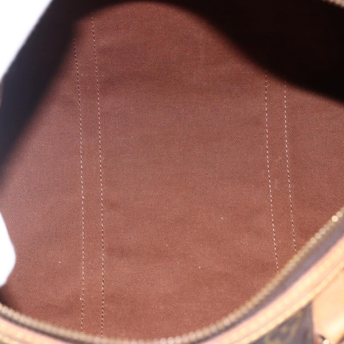 Louis Vuitton Sac Souple Handbag Monogram Canvas, BROWN, CANVAS, Travel bag