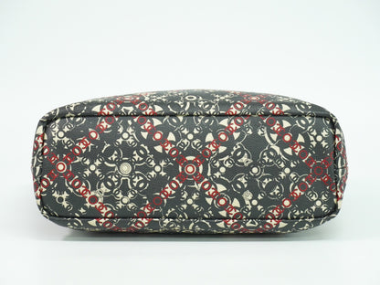 Chanel Optic Coco Tote Printed Coated Canvas with Caviar, MULTICOLOUR, CANVAS, Tote bag