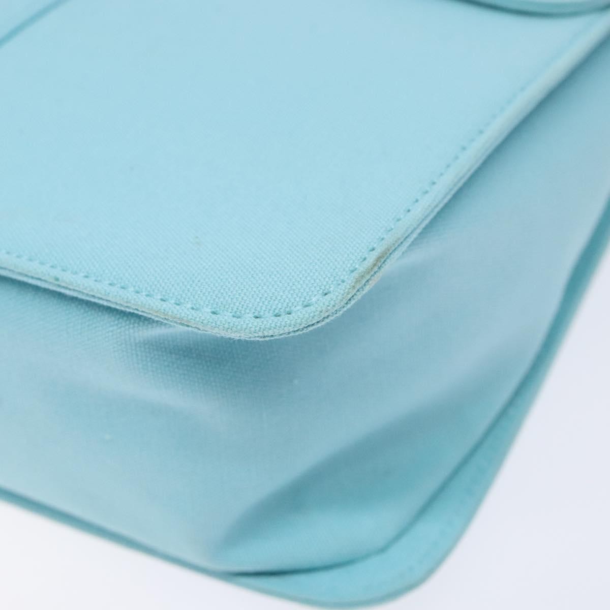 Saint Laurent Vintage Shoulder Bag Canvas, BLUE, CANVAS, Shoulder bag