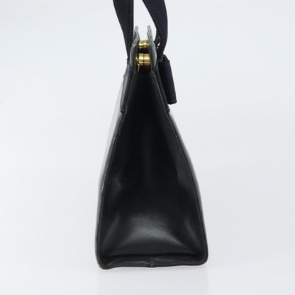 Salvatore Ferragamo Convertible Vara Bow Tote Leather, NAVY, LEATHER, Handbag