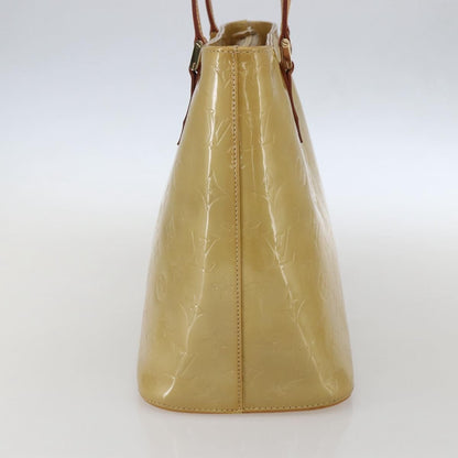 Louis Vuitton Houston Handbag Monogram Vernis, BEIGE, PATENT_LEATHER, Handbag