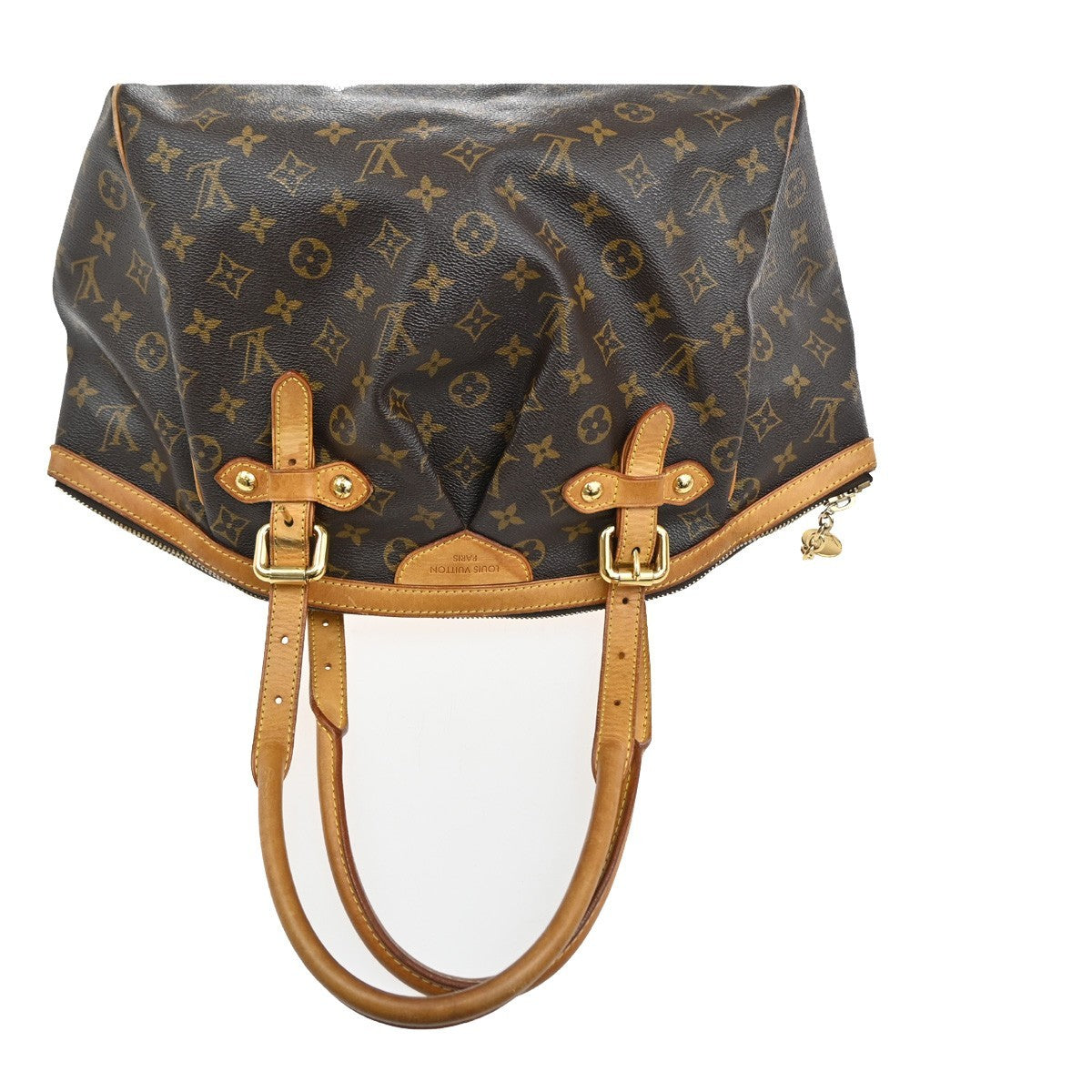 Louis Vuitton Tivoli Handbag Monogram Canvas, BROWN, CANVAS, Shoulder bag