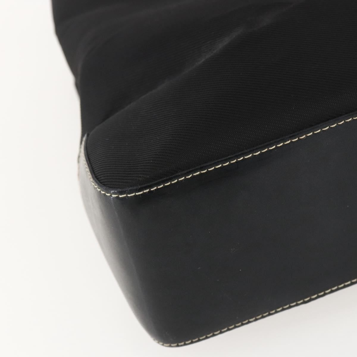 Givenchy Vintage Handbag Canvas, BLACK, CANVAS, Handbag