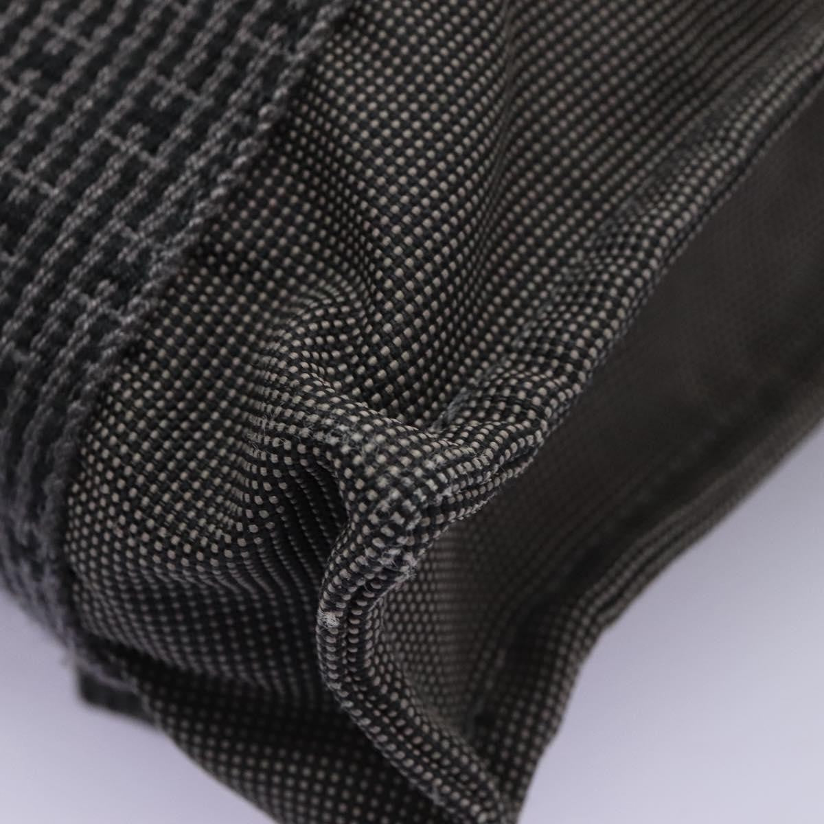 Hermes Herline Backpack Canvas, GRAY, CANVAS, Backpack