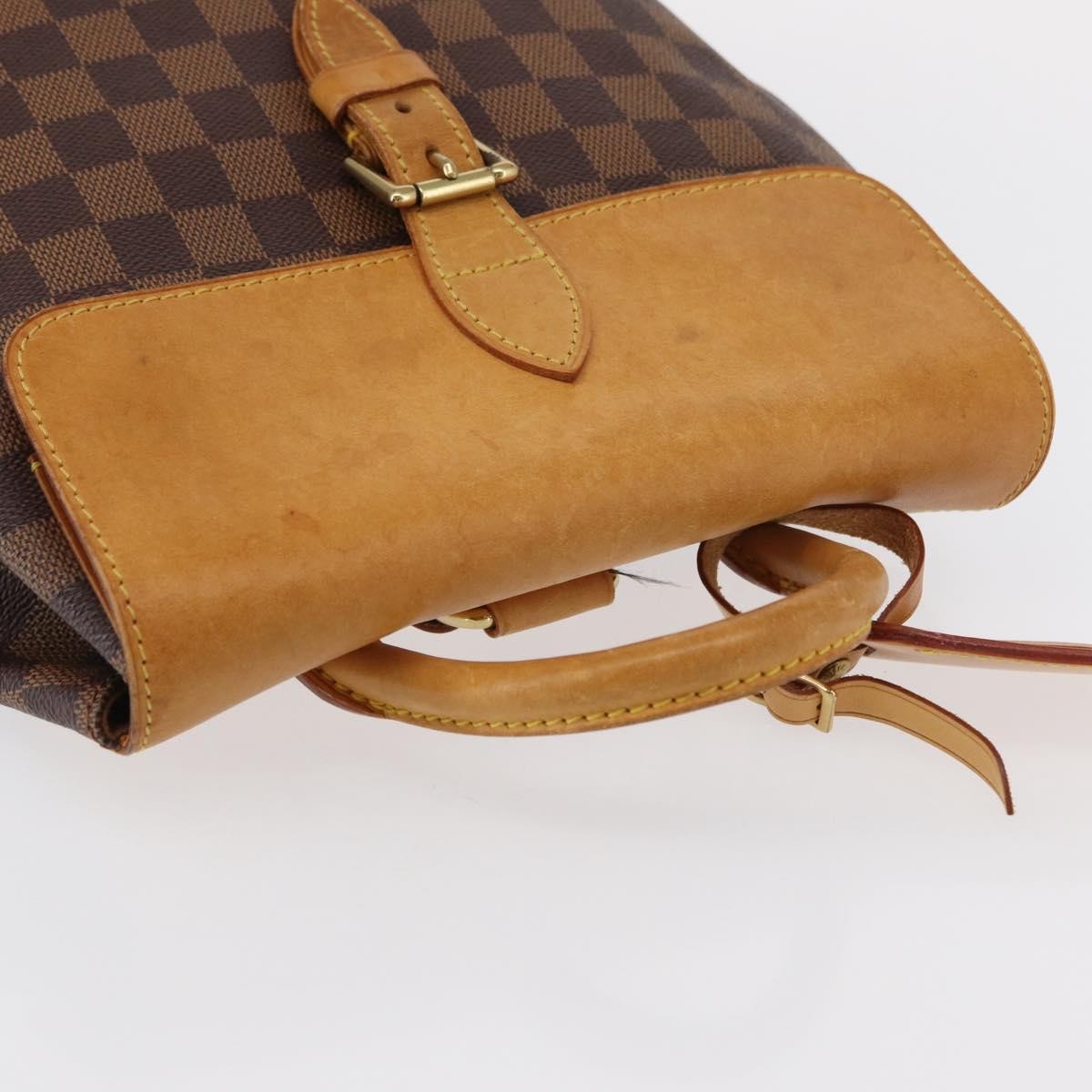 Louis Vuitton Arlequin Backpack Damier, BROWN, CANVAS, Backpack