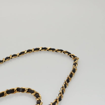 Chanel CC Phone Pouch with Chain Quilted Lambskin, BLACK, LEATHER, Crossbody bag