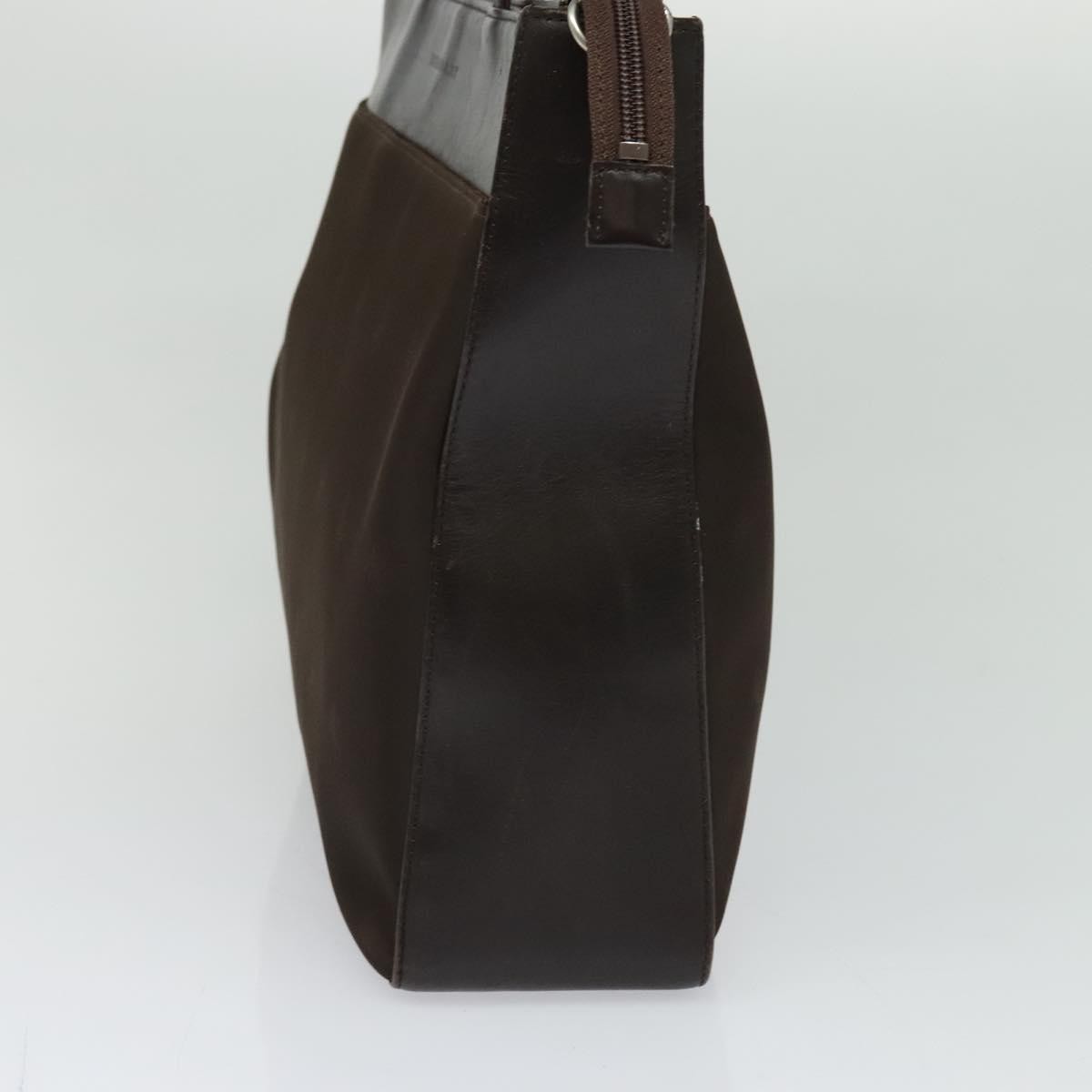 Burberry Vintage Tote Leather, BROWN, LEATHER, Tote bag