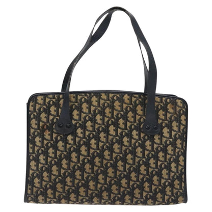 Christian Dior Trotter shoulder bag Canvas, NAVY, CANVAS, Shoulder bag