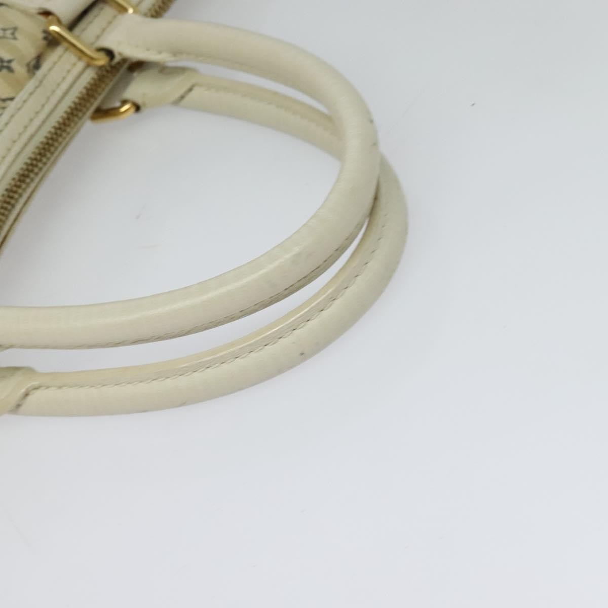 Louis Vuitton Marina Handbag Mini Lin Croisette, BEIGE, CANVAS, Handbag