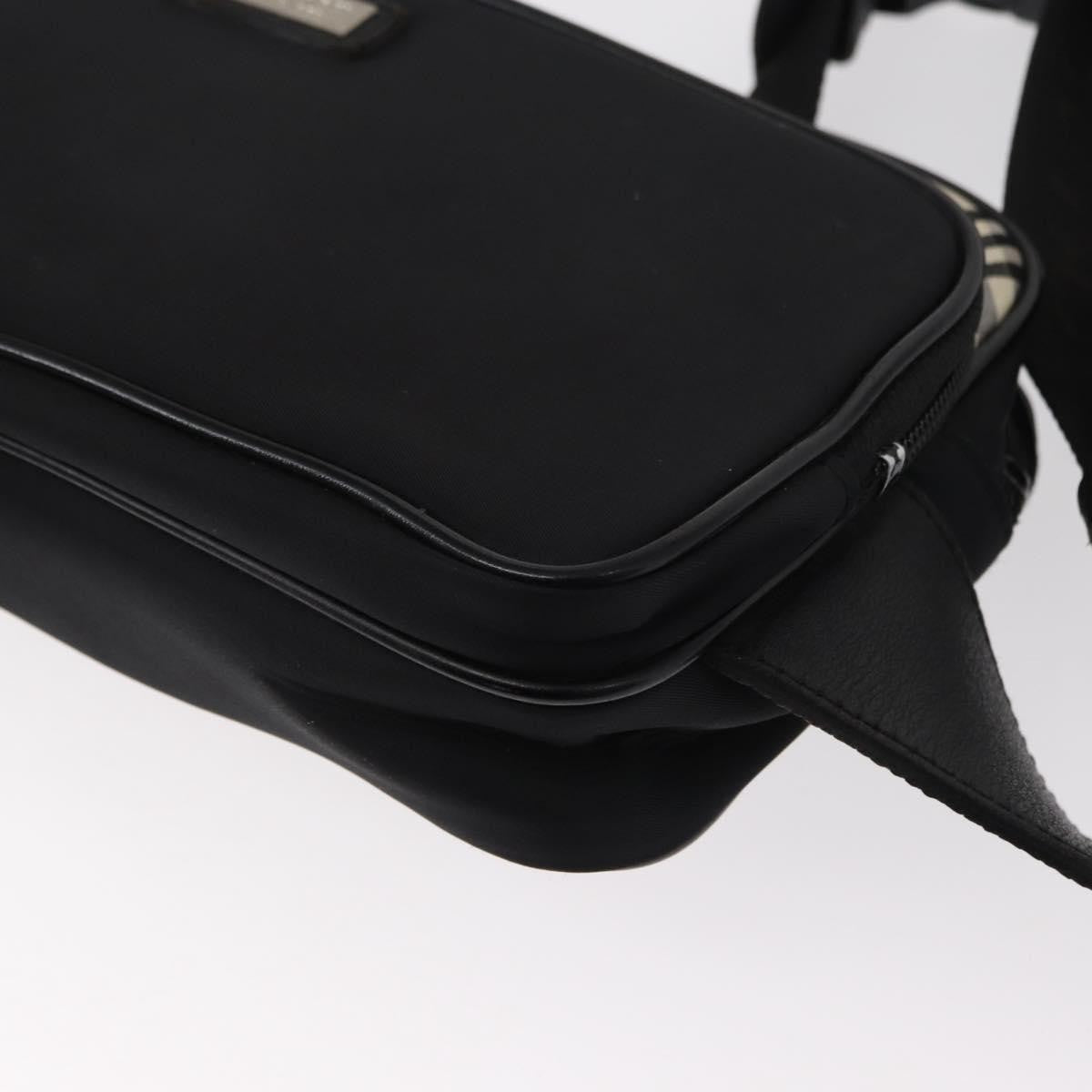 Burberry Waist Bag Nylon, BLACK, NYLON, Shoulder bag