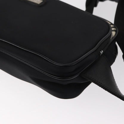 Burberry Waist Bag Nylon, BLACK, NYLON, Shoulder bag