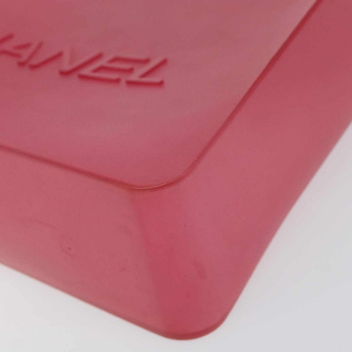 Chanel Jelly Tote Rubber, RED, RUBBER, Tote bag