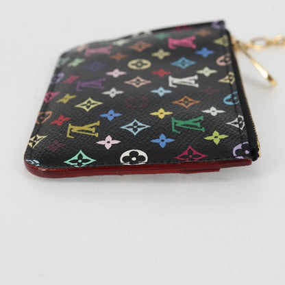 Louis Vuitton Pochette clés NM Monogram Multicolor Canvas, MULTICOLOUR, CANVAS, Wallets