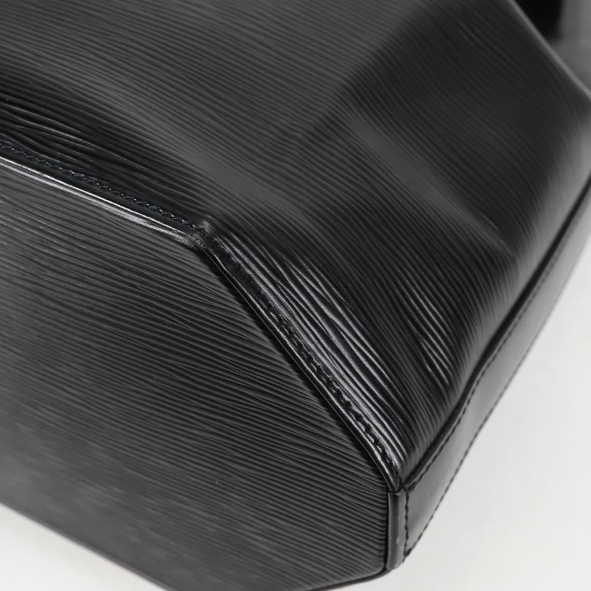 Louis Vuitton Vintage Sac d'Epaule Handbag Epi Leather, BLACK, LEATHER, Shoulder bag