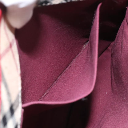 Burberry Shoulder Bag Nova Check Canvas, BEIGE, CANVAS, Shoulder bag