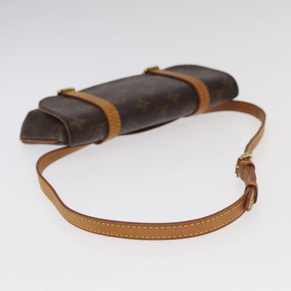 Louis Vuitton Pochette Marrell Monogram Canvas, BROWN, CANVAS, Clutche & pouche