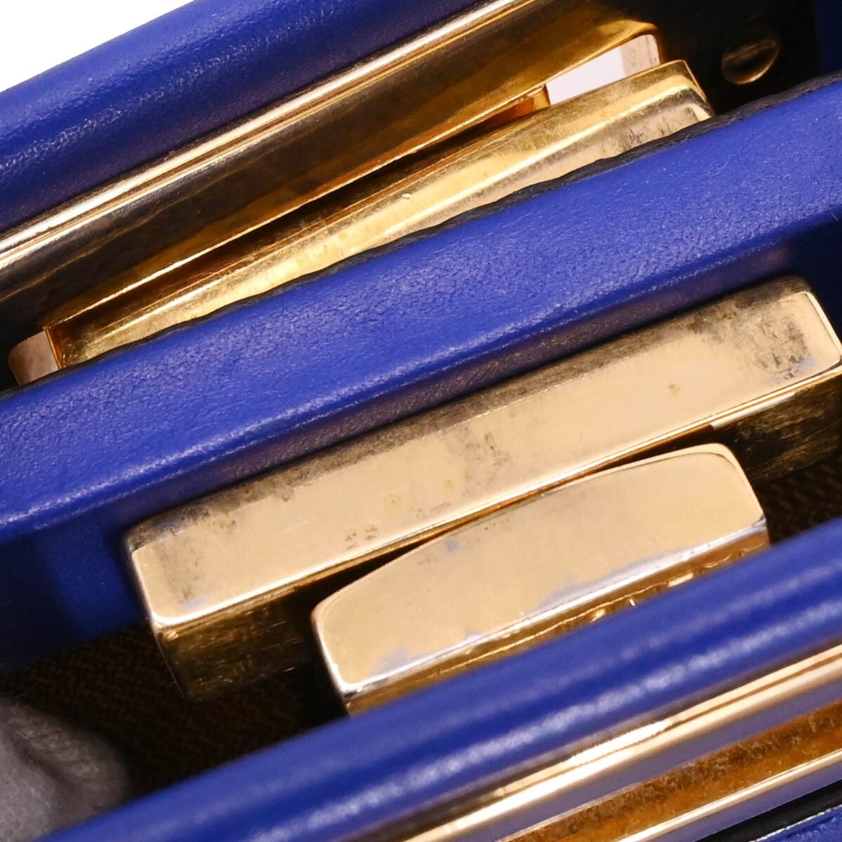 Fendi Peekaboo Bag Soft Leather, BLUE, LEATHER, Handbag