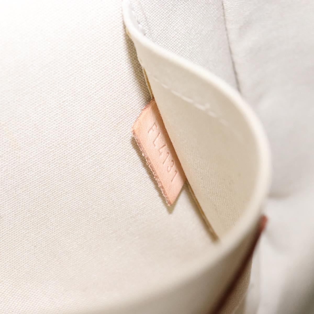 Louis Vuitton Bellflower Handbag Monogram Vernis, BEIGE, PATENT_LEATHER, Handbag