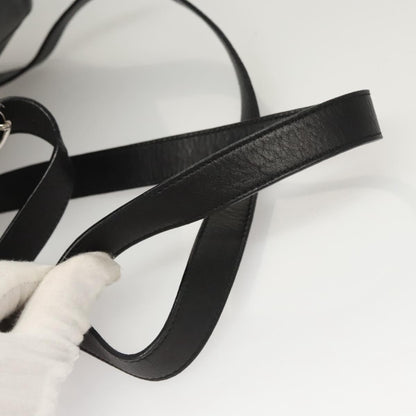 Salvatore Ferragamo Gancini Flap Drawstring Backpack Leather, BLACK, LEATHER, Backpack