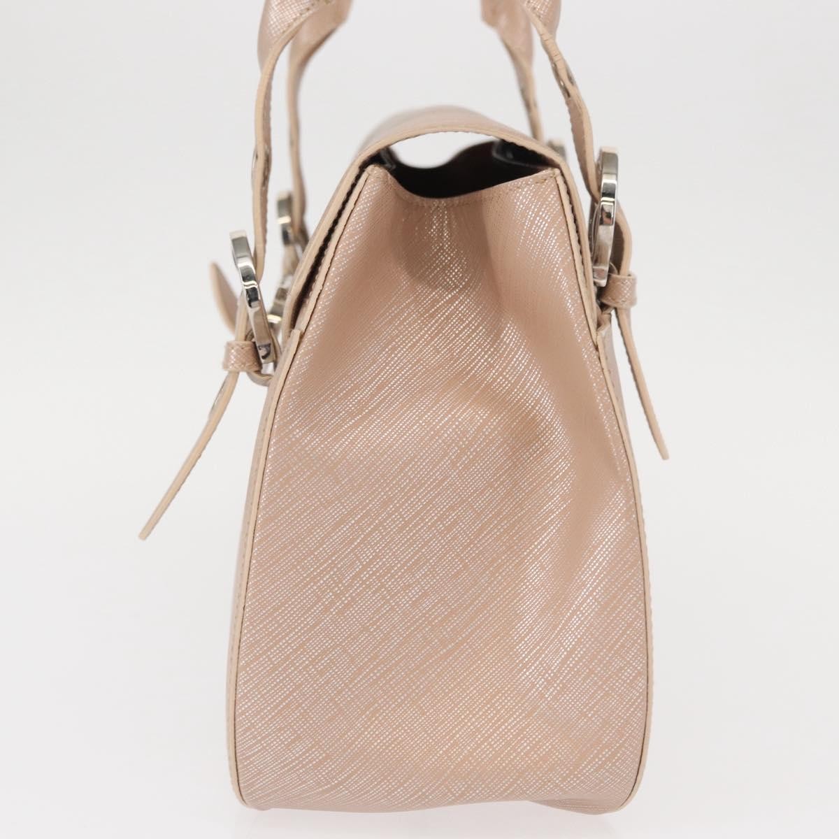 Salvatore Ferragamo Gancini Shoulder Bag Leather, PINK, LEATHER, Shoulder bag